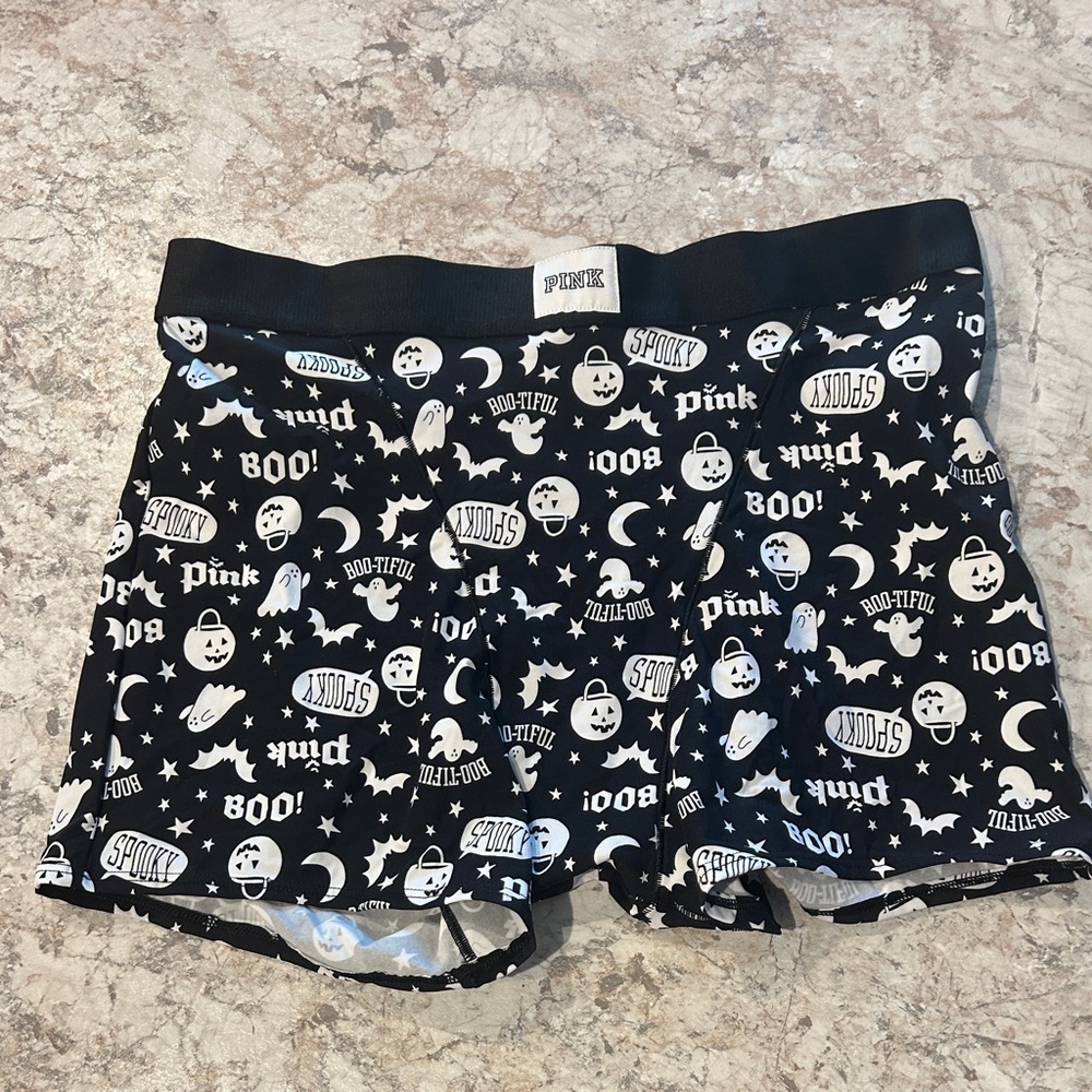 VS PINK Halloween Boxer Briefs Large  Unisex NWT